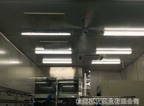 霧王張家港機(jī)電有限公司車間干霧加濕除靜電案例